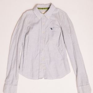 Abercrombie Oxford Stripe Button Down Shirt
